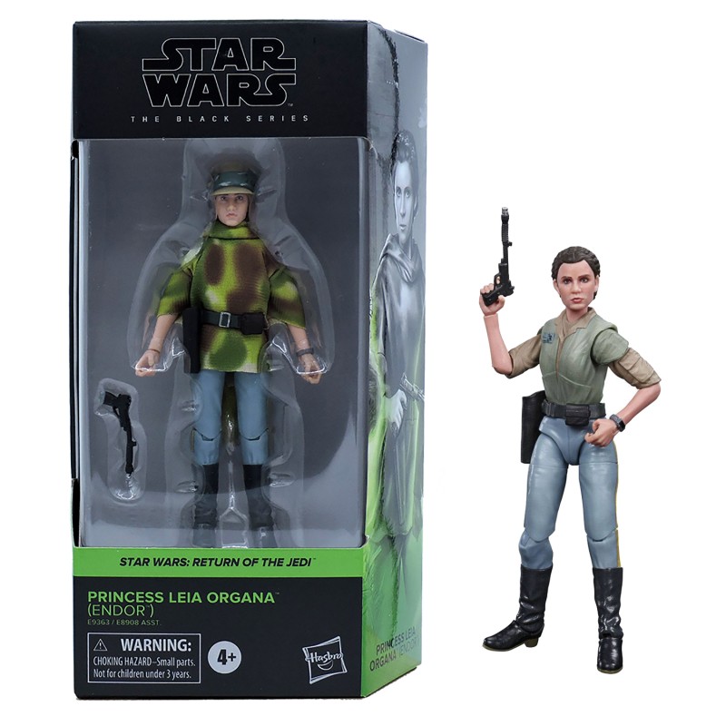 copy of Star Wars 15cm PRINCESS LEIA ORGANA ENDOR Return Of The Jedi 09 Action Figure Black Series 6" E9363