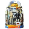 B0129 LUKE SKYWALKER - HAN SOLO 2Pack Action Figure 10cm 3" 3/4 Star Wars TESB Hasbro