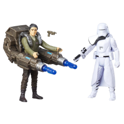 B8612 SNOWTROOPER OFFICER - POE DAMERON 2Pack Action Figure 10cm 3" 3/4 Star Wars Rogue 1 Hasbro