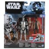 B9855 CAPTAIN PHASMA - FINN JAKKU 2Pack Action Figure 10cm 3" 3/4 Star Wars TFA Hasbro