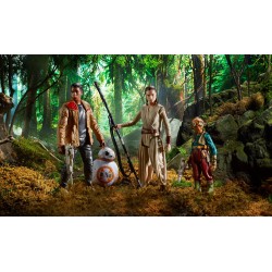 B6815 TAKODANA ENCOUNTER Finn Rey BB-8 Maz Kanata 4Pack Action Figure 10cm 3" 3/4 Star Wars TFA Hasbro