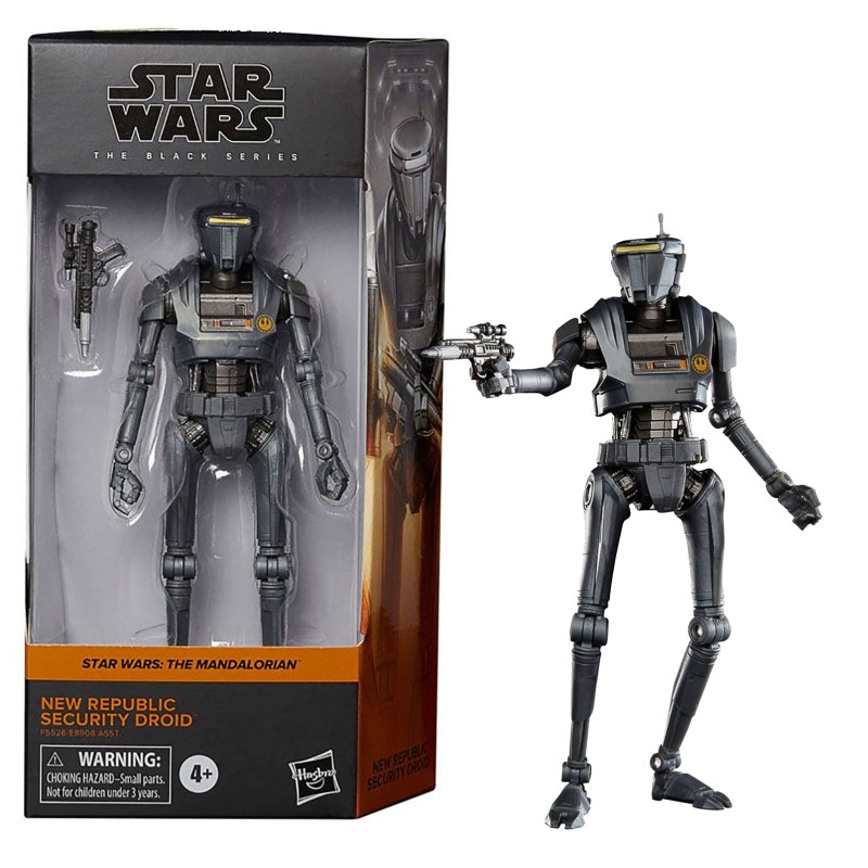 Star Wars 15cm NEW REPUBLIC SECURITU DROID The Mandalorian 23 Action Figure Black Series 6" F5526